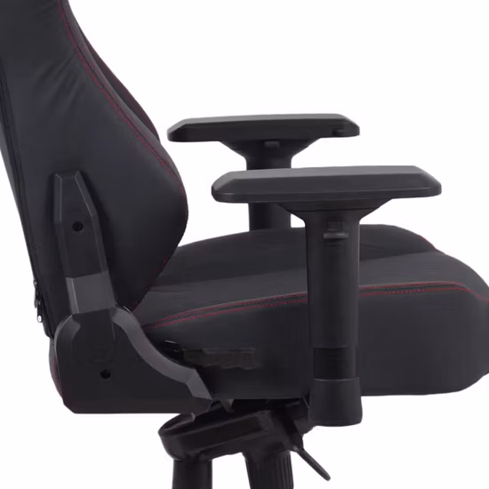 Chaise de course de jeu ergonomique en cuir pivotante pas cher