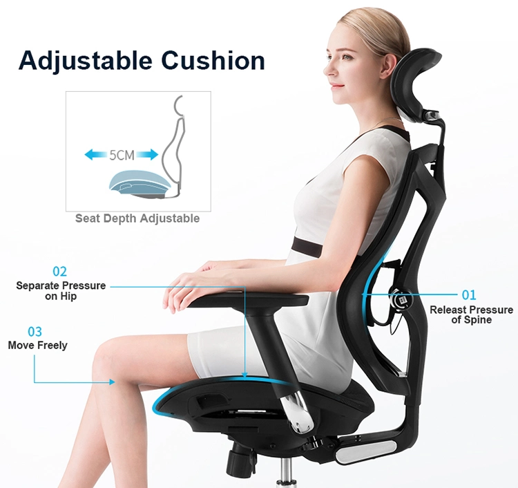 New Arrival Modern Style Lift Swivel Ergonomic Sihoo V1 Computer High Back Comfortable Mesh Executive Office Chair