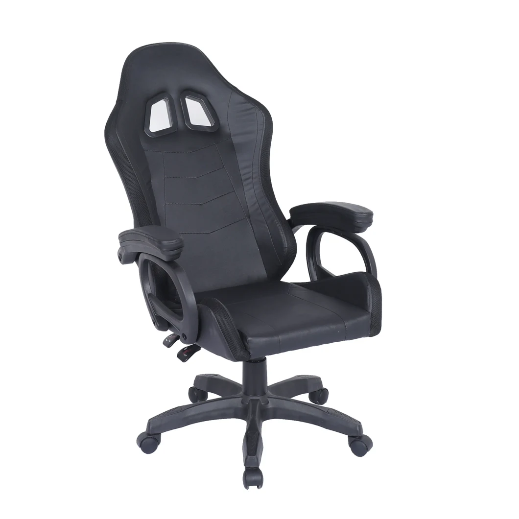 Racing Style Reclining Full Black Gaming Chair