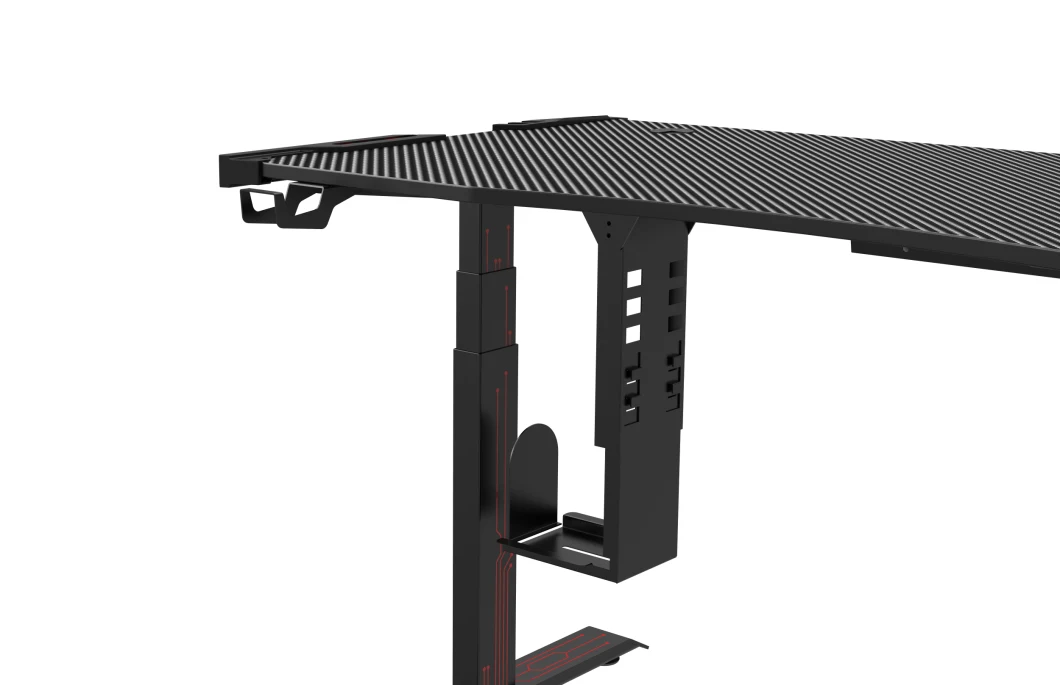 Jiecang Adjustable Stand Computer Table Desks L Shaped Sitting Standing Gaming Desk New