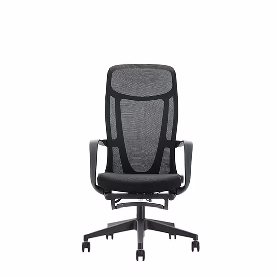 Chaise inclinable en maille ergonomique avec repose-pieds Meilleure chaise en maille de bureau