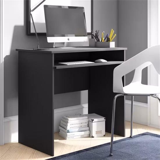 Vente en gros de bureau de jeu d'ordinateur assis-debout en MDF moderne de meubles en bois d'intérieur