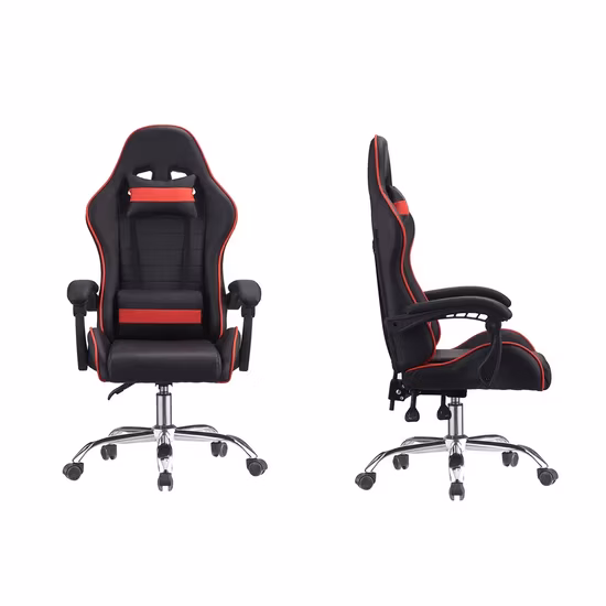 Chaises de jeu réglables d'ordinateur de PC de pivot inclinable confortable de vente bon marché pour le joueur