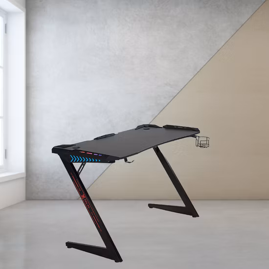 Bureau d'ordinateur de bureau de bureau de jeu d'alimentation directe d'usine Racingtable PC Desk