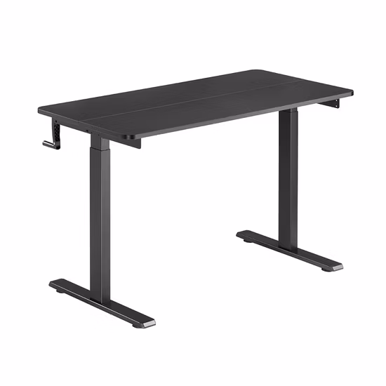 Bureau de jeu d'ordinateur à hauteur réglable manuellement